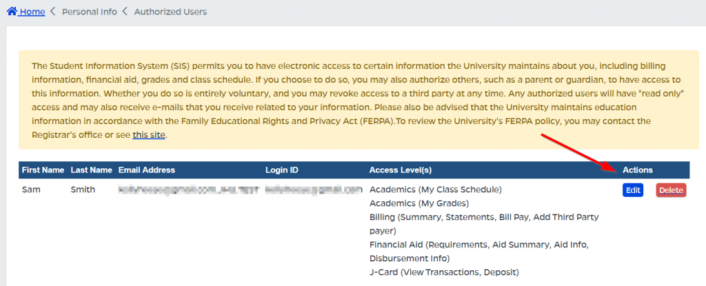 How to View or Edit Authorized Users – IT@JH University Information Systems